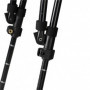 Canne de pirsh à 4 pieds Utra Stable Noir Seeland