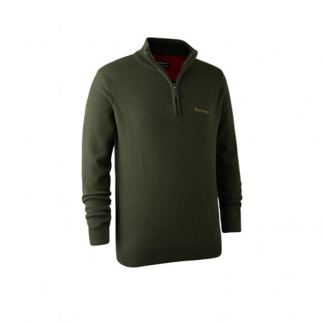 Pull col camionneur Hastings Vert Deerhunter
