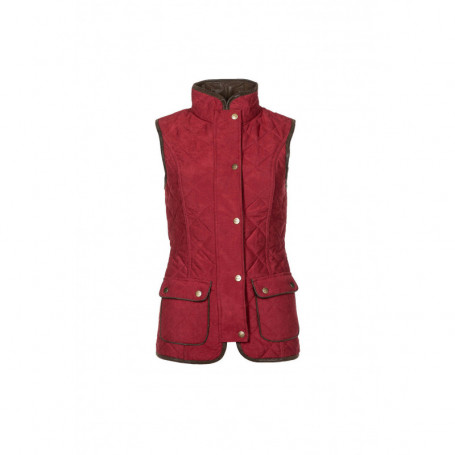 Scarlet Baleno doorgestikt gilet voor dames
