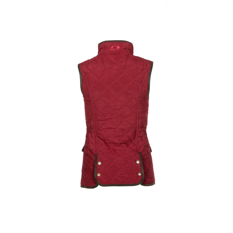 Scarlet Baleno doorgestikt gilet voor dames