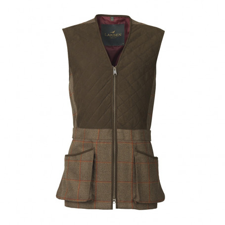 Gilet de Tir Tweed Clyde Glenogil Laksen