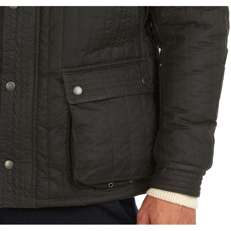 Veste huilée matelassée Supa-Convertible Barbour