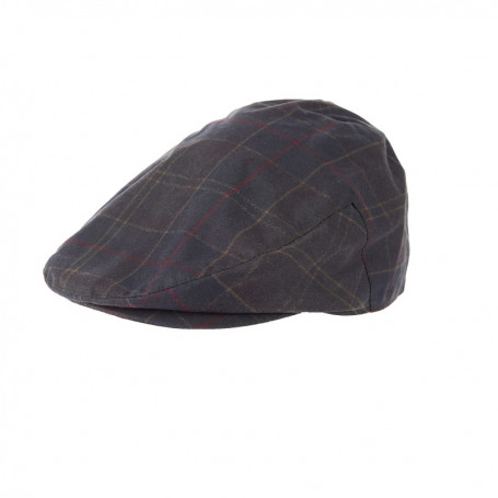 Barbour geoliede katoenen tartan platte pet