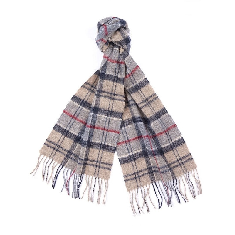 Écharpe en laine et cachemire tartan Barbour