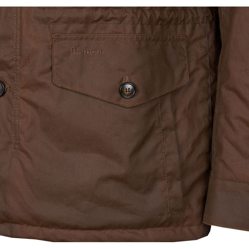 Veste huilée Teddon Barbour