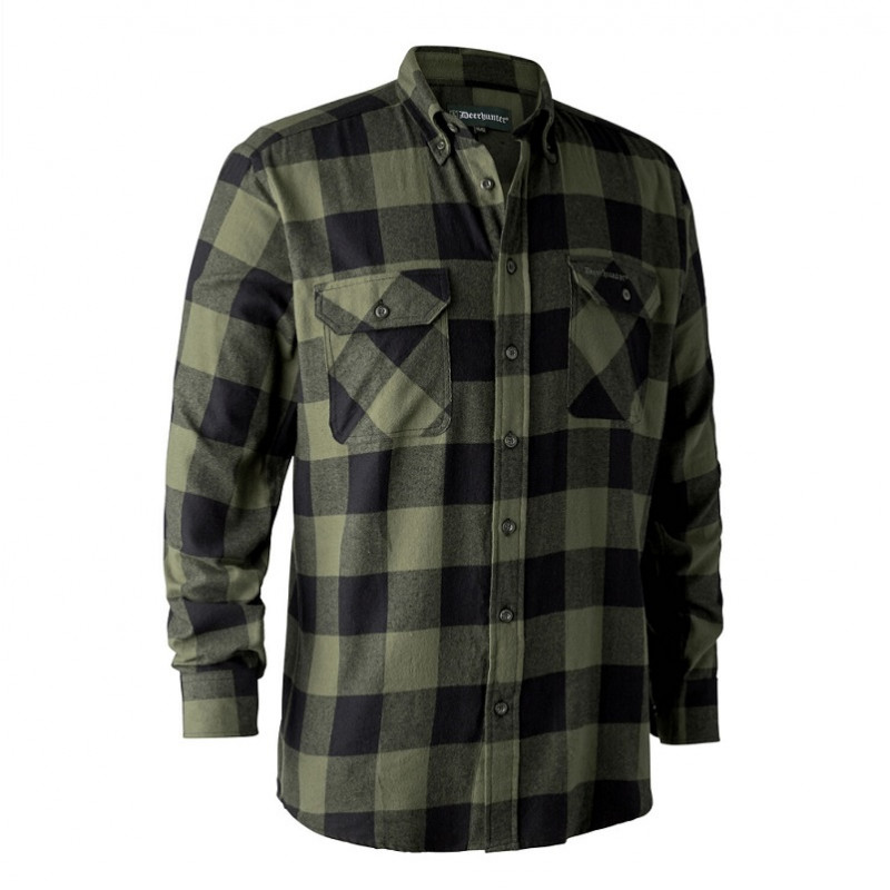 Chemise Marvin large square Deerhunter
