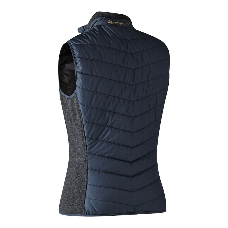 Gilet matelassé bi-matière Caroline femme Deerhunter