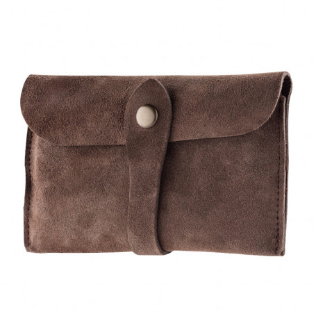 Pochette 10 Balles en Croûte de Cuir Country Sellerie