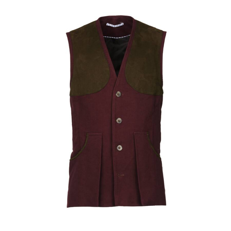 Gilet de tir broadland orange Laksen