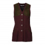 Gilet de Tir Broadland Lady Vert Loden Laksen
