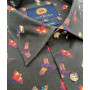 Viyella shirt met fazantenprint