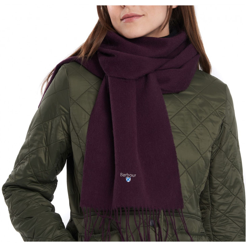 Echarpe Plain en laine Barbour