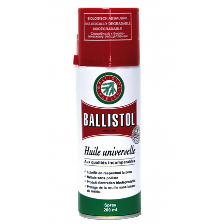 Aérosol huile universelle 200 ml Ballistol