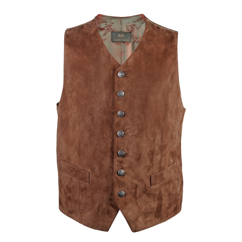 Gilet en peau autrichien Fred Schneiders