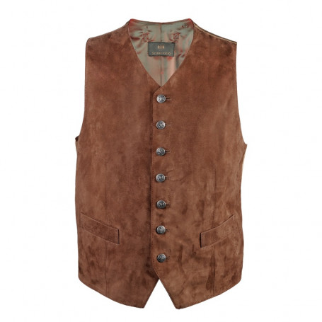 Gilet en peau autrichien Fred Schneiders