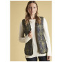 Doublure/gilet matelassé Betty tartan femme Barbour