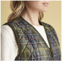 Doublure/gilet matelassé Betty tartan femme Barbour
