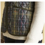 Doublure/gilet matelassé Betty tartan femme Barbour