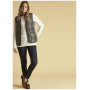 Doublure/gilet matelassé Betty tartan femme Barbour