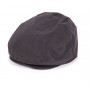 Casquette plate coton huilé Barbour
