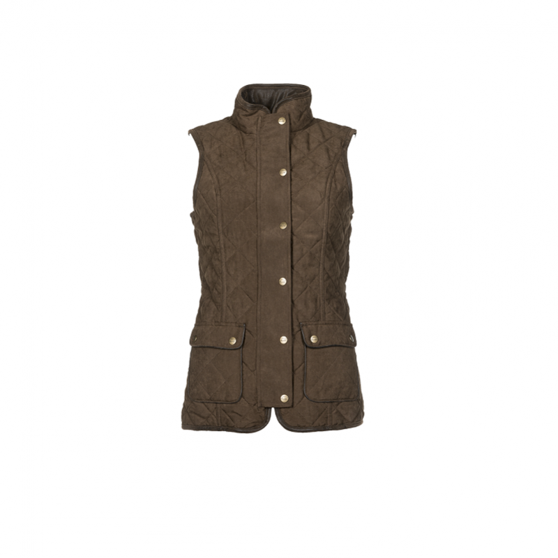 Scarlet Baleno doorgestikt gilet voor dames