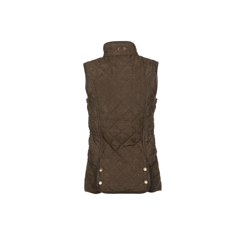 Scarlet Baleno doorgestikt gilet voor dames