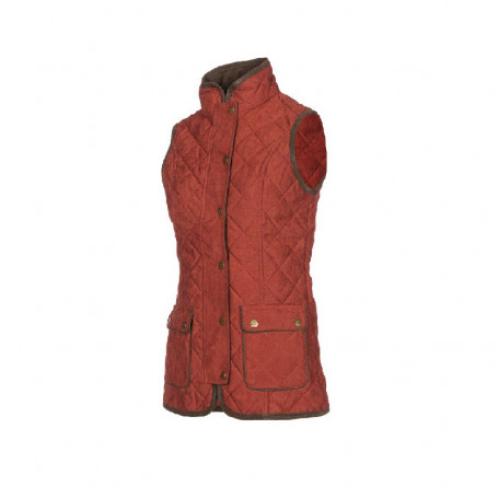 Scarlet Baleno doorgestikt gilet voor dames