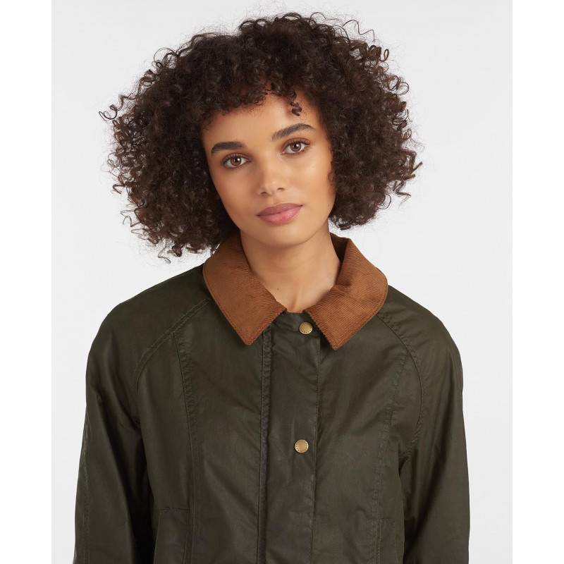 Barbour dames lichtgewicht geolied jack