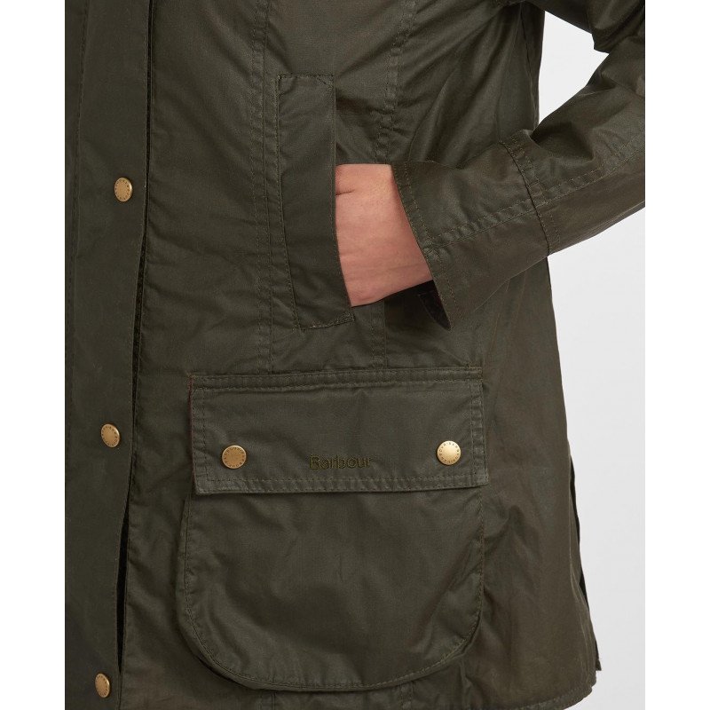 Barbour dames lichtgewicht geolied jack