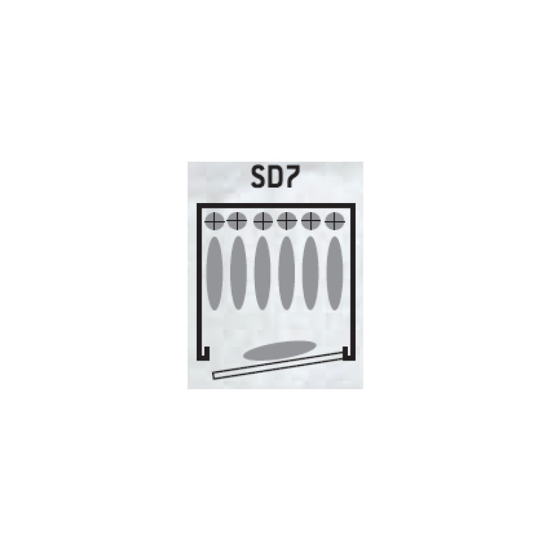 Coffre Fort 7 Armes Gamme Sentinel SD7 Infac Safe