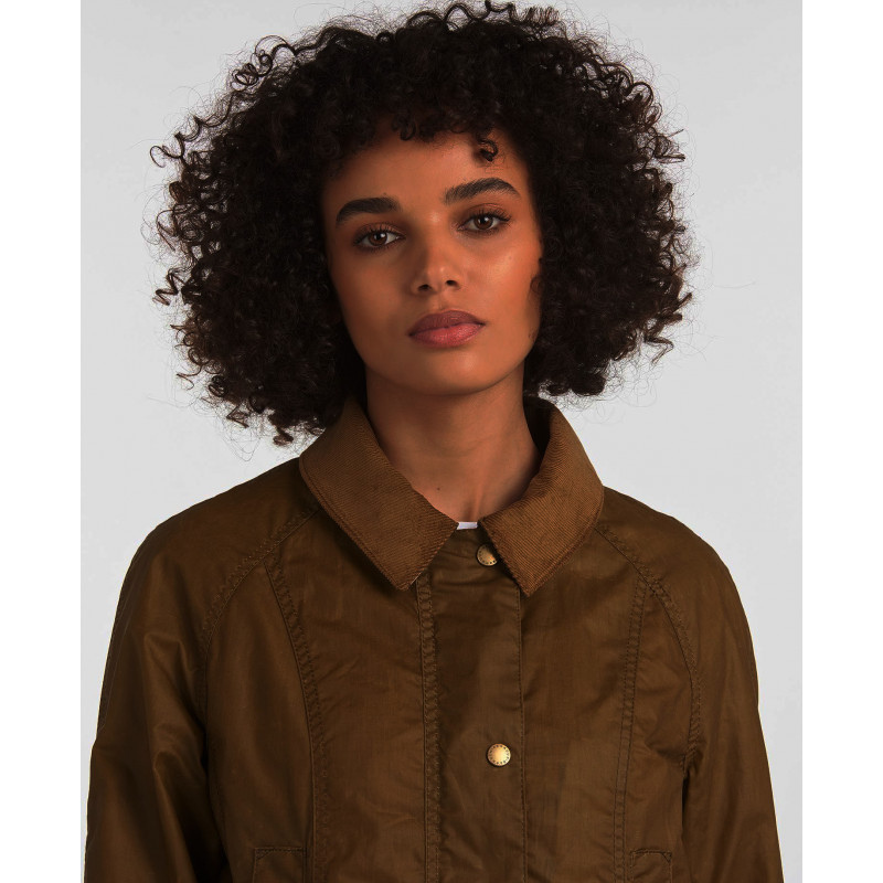 Barbour dames lichtgewicht geolied jack