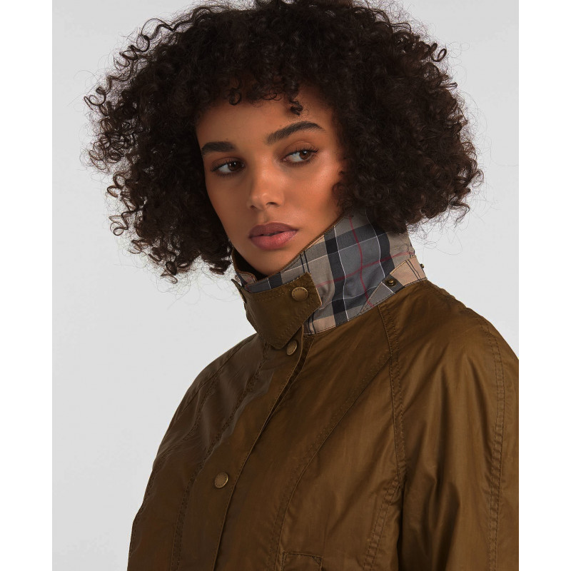 Barbour dames lichtgewicht geolied jack