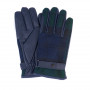 Gants cuir/tartan Newbrough Barbour