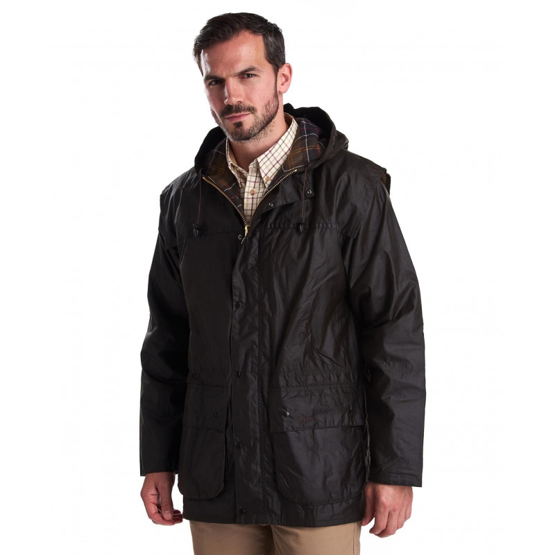 Veste huilée Durham Barbour