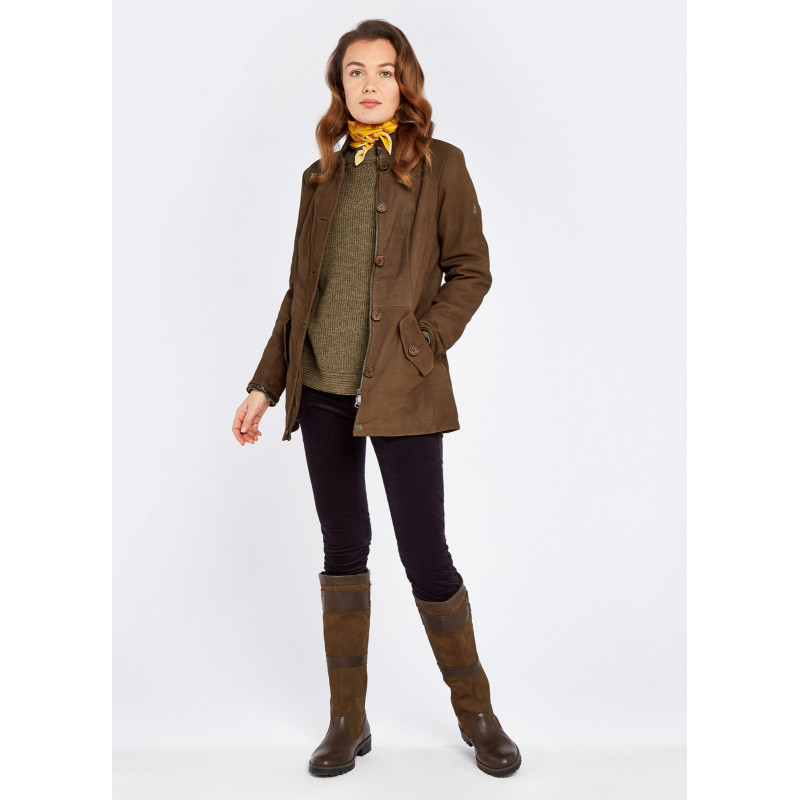 Veste en cuir femme Joyce Dubarry