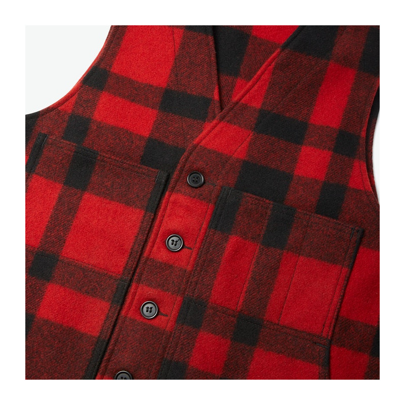 Gilet en Laine Mackinaw Filson