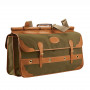 Sac de Battue en toile et cuir 3 soufflets Alexandre Mareuil