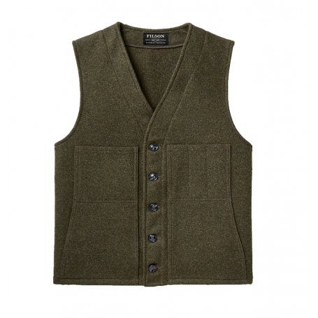 Gilet en Laine Mackinaw Filson