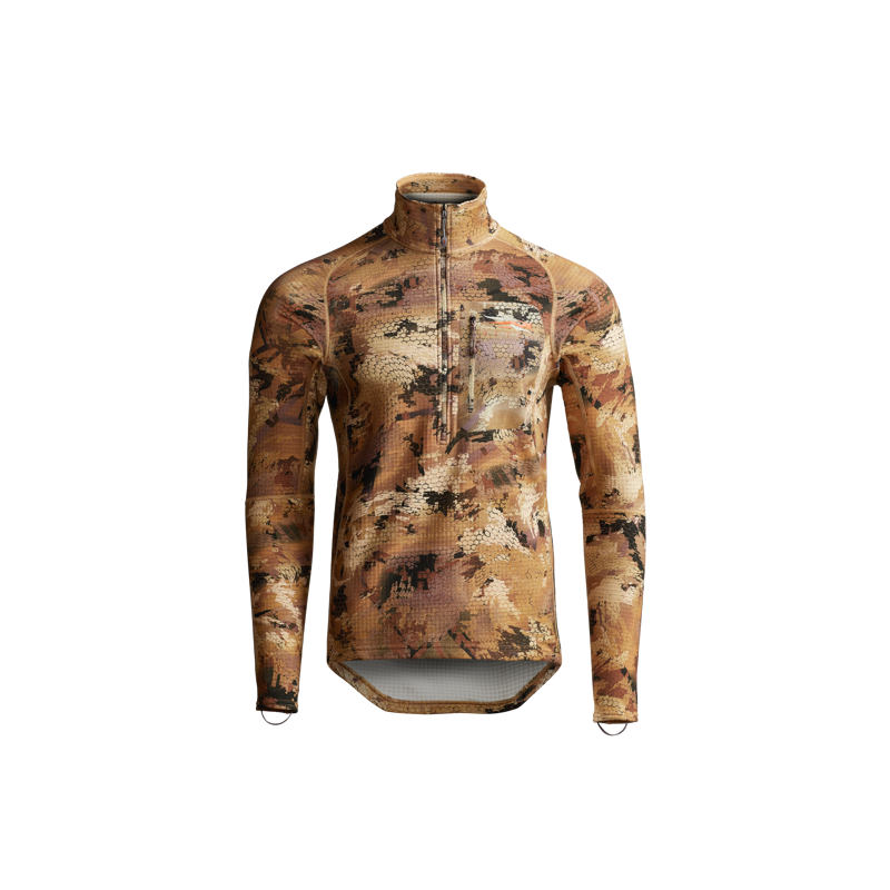 T-Shirt Technique Grinder Zip-T Optifade Waterfowl Sitka