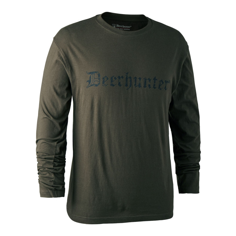 T-Shirt manches longues logoté Deerhunter