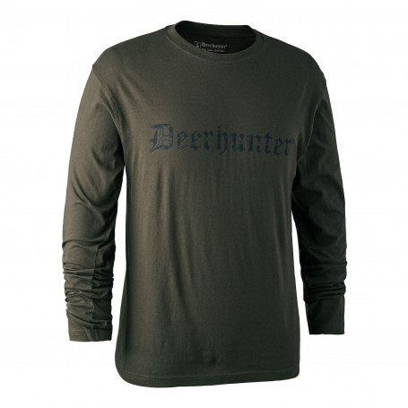 T-shirt met lange mouwen en Deerhunter-logo