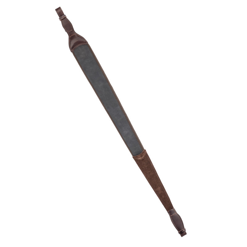 Country Saddlery Wijd oranje leer en neopreen geweerriem