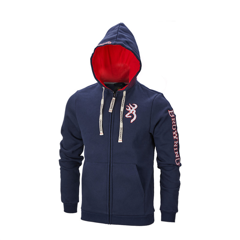 Sweat à Capuche Snapshot Ritssluiting Browning