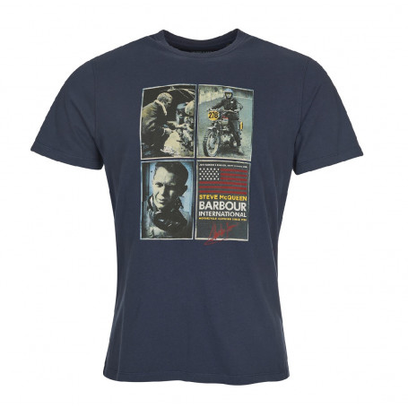 T-shirt Steve McQueen Multi Barbour International