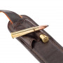 Bretelle Carabine en Cuir avec Cartouchière Country Sellerie