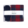 Coffret écharpe et gants laine Barbour