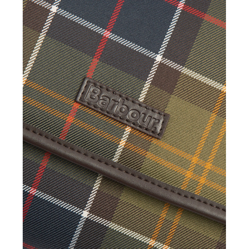 Trousse de toilette tartan à suspendre Barbour
