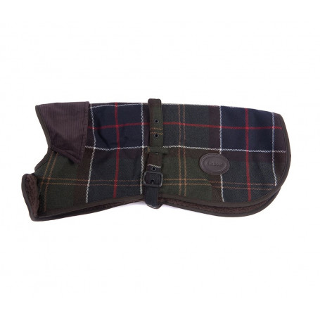 Manteau pour chien tartan en laine Barbour