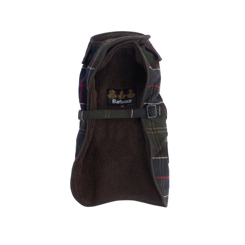 Manteau pour chien tartan en laine Barbour