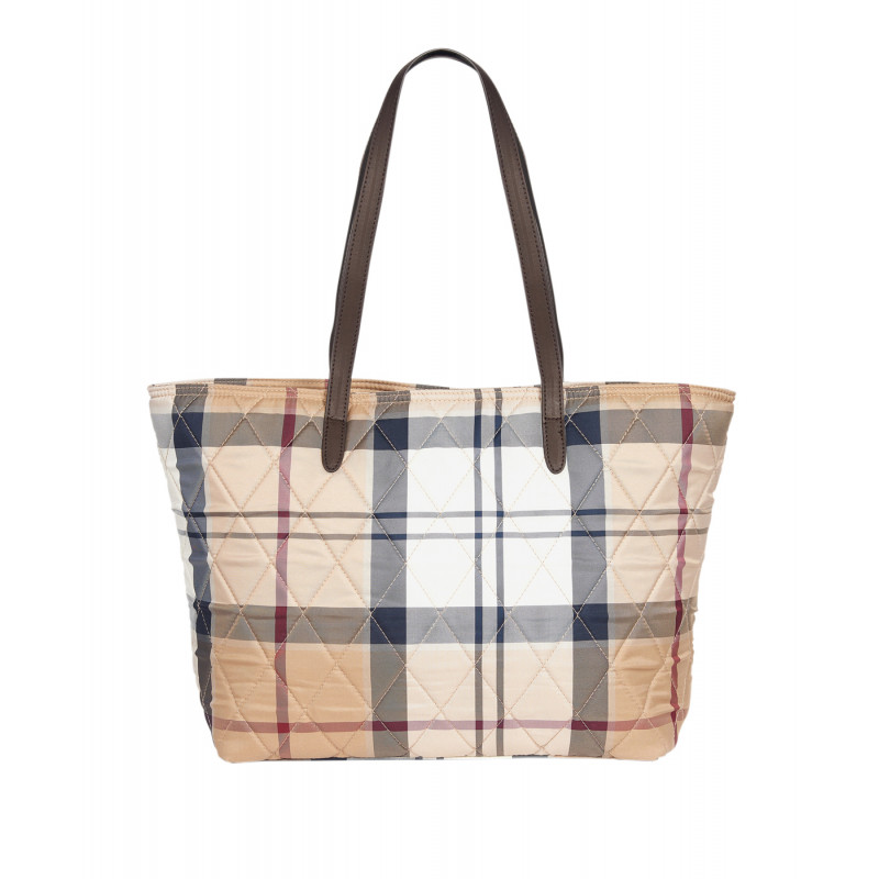 Sac matelasse Wetherham tartan Barbour